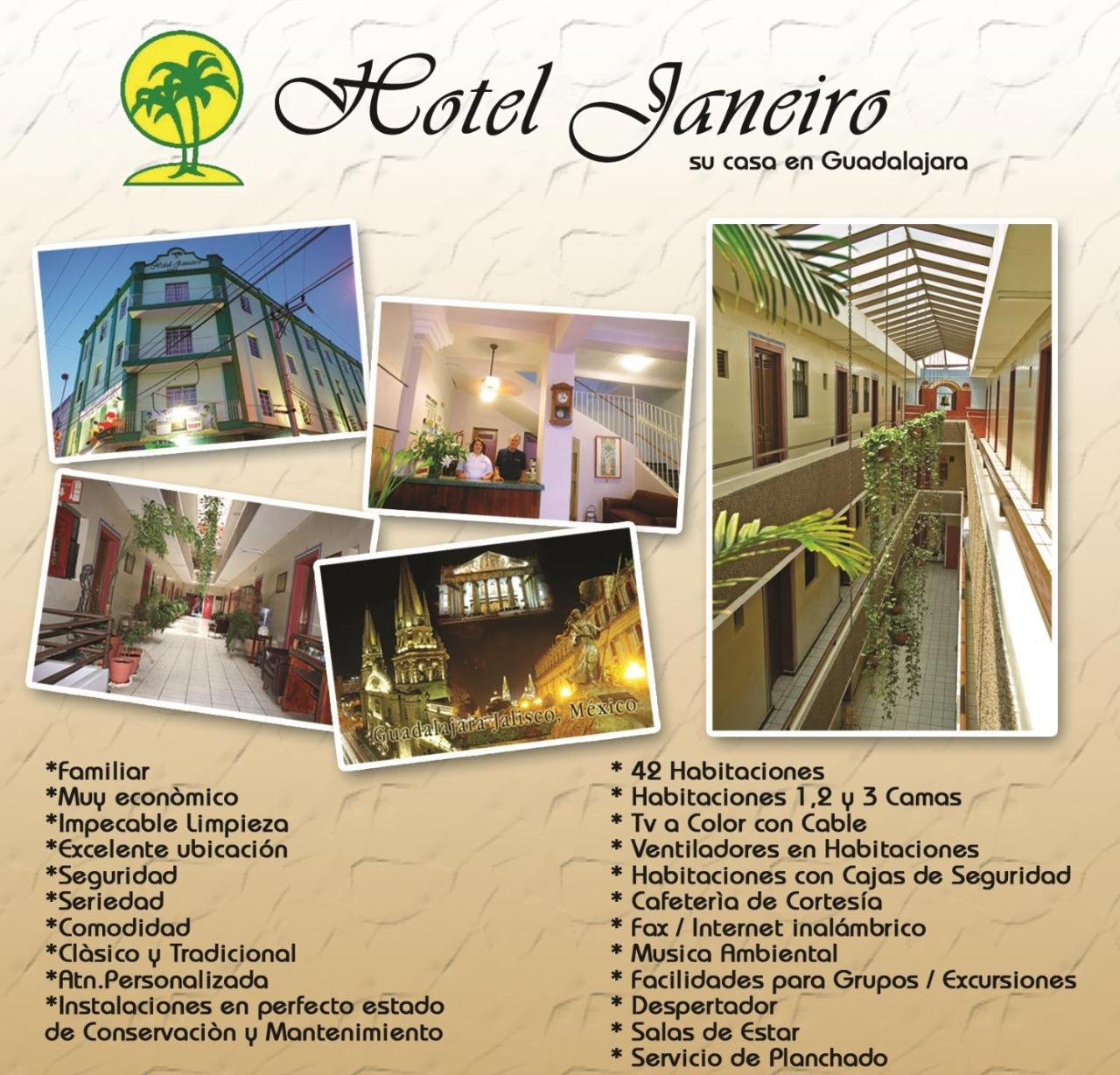 Hotel Janeiro Guadalajara Exterior photo